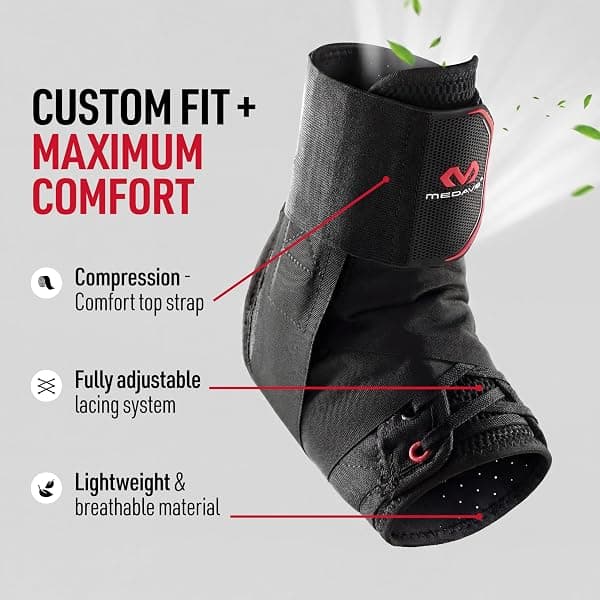McDavid Lace-Up Ankle Brace, Medium — view 4 of 4