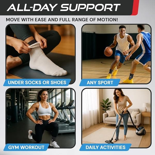 Sleeve Stars Ankle Brace with Strap, Medium — view 4 of 4