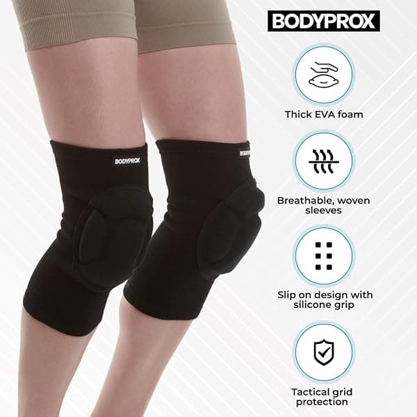 Bodyprox Protective Knee Pads, Large — view 3 of 4