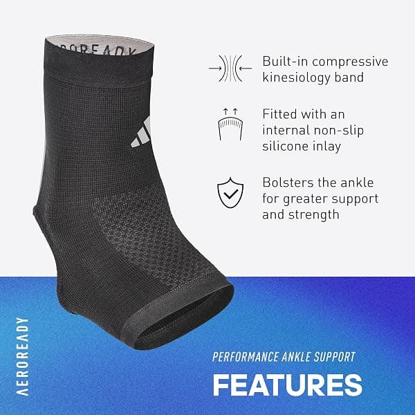adidas Climacool Ankle Support Sleeve, Large — view 2 of 4
