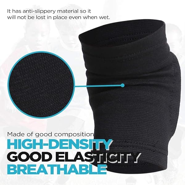 Bodyprox Junior Volleyball Knee Pads, Ages 8-13 — view 4 of 4