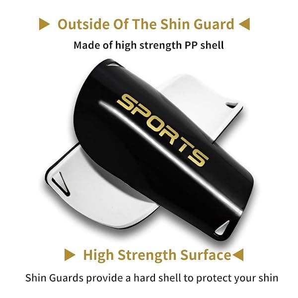 Aimisicar Youth Shin Guards with Sleeves, Medium — view 4 of 4