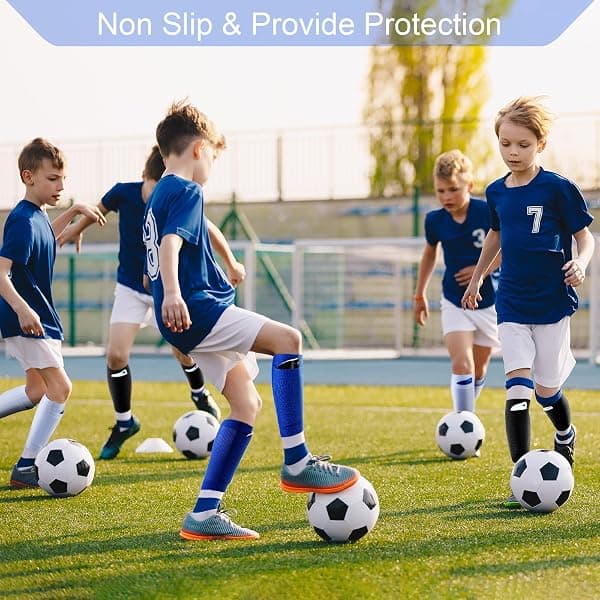 Boyiee Kids Shin Guard Sleeves, 3 Pairs, Small — view 4 of 4