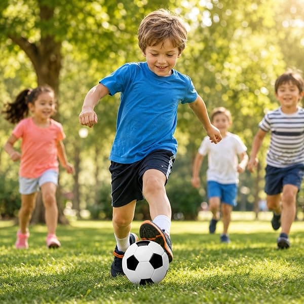 Innotoys Kids Soccer Ball with Pump, Size 3 — view 3 of 4