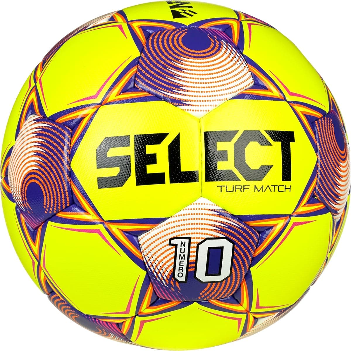 Select Numero 10 Turf Match Ball, Yellow, Size 5