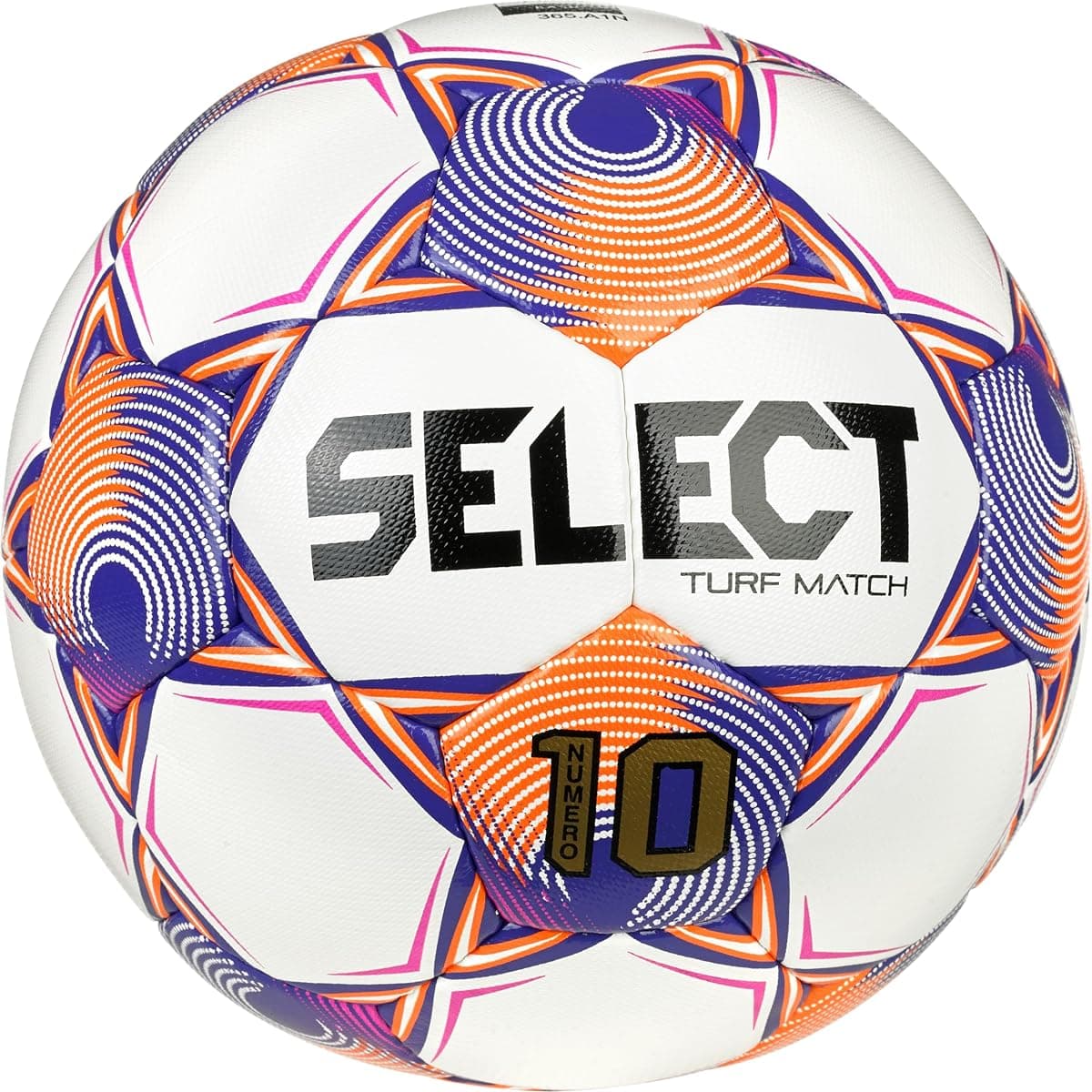 Select Numero 10 Turf Match Ball, White, Size 5