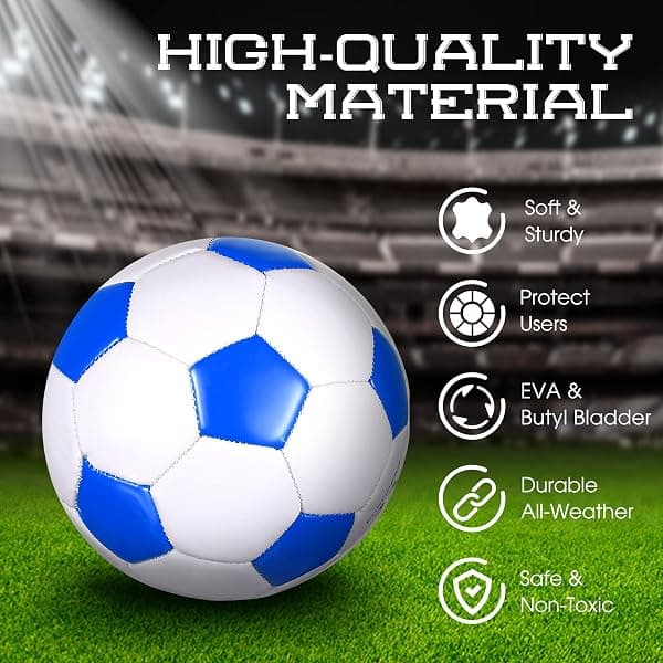 Soulchen Soccer Balls, 16-Pack with Pumps, Size 3 — view 4 of 4