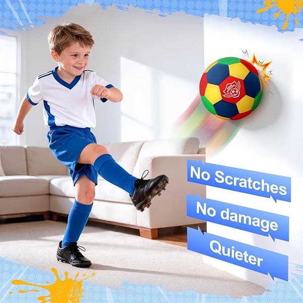 HopeRock Soft Foam Indoor Soccer Ball, Size 4 — view 4 of 4