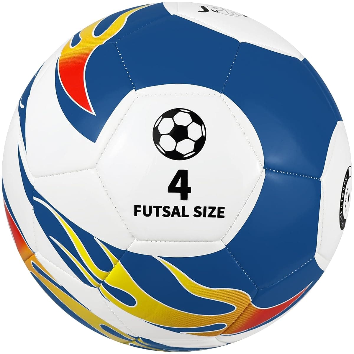 Jphnan 32-Panel Low-Bounce Futsal Ball, Size 4