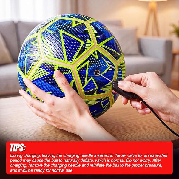 Myokia Light-Up Soccer Ball, Geometric, Size 5 — view 4 of 4