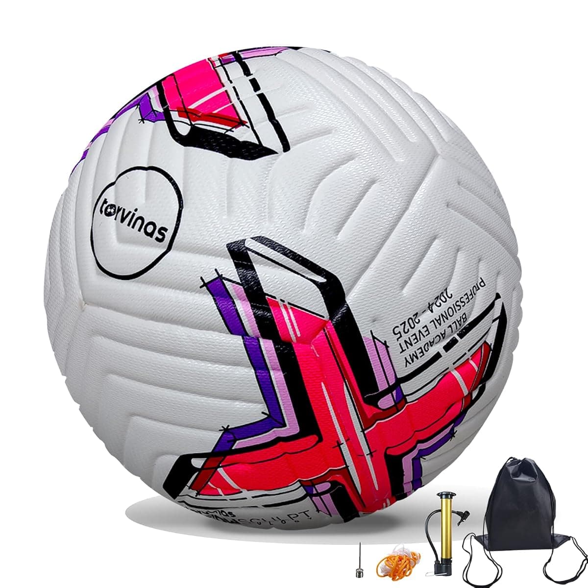 Torvinas Soccer Ball Set with Pump, Size 5
