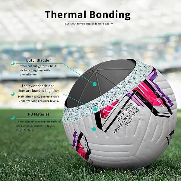 Torvinas Soccer Ball Set with Pump, Size 5 — view 4 of 4