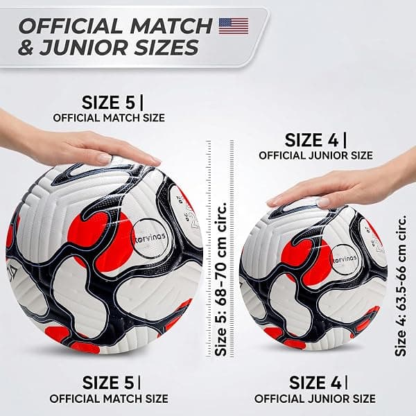 Torvinas Thermal-Bonded Soccer Ball, Size 5 — view 3 of 4